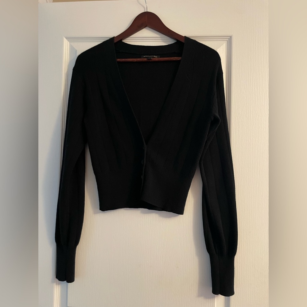 Banana Republic Black Cardigan
